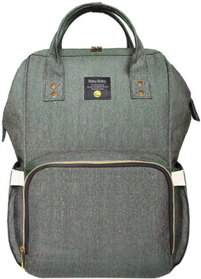 

Ergode Baby Diaper Backpack Nursing Bags Diaper Maternity Backpack, Stylish Waterproof Multifunctional Diaper Backpack/Handbag, Travel Nappy Tote Bag Large Size (25 x 15 x 40 cms) - Dark Grey Diaper Bags(Dark Grey)