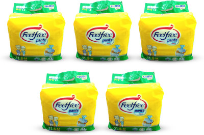 

Feelfree ADULT PANT TYPE DIAPERS - S - M(55 Pieces)