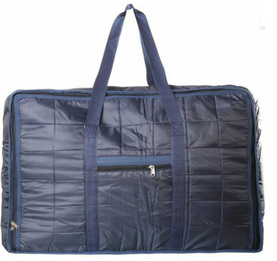 

UNK STYLE Storage Organizer Bag Made Of Soft Parachute Material Water Resistant Travel Duffel Bag(Blue)