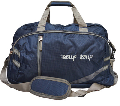 

Fashion Knockout (Expandable) stylish light weight travel duffel bag 42L Travel Duffel Bag(Blue, Grey)
