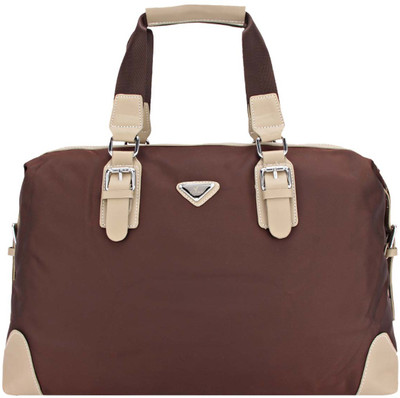 

Tuviro Archer Double Zip Duffle Bag - Copper Travel Duffel Bag(Brown)