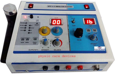 

physiocaredevices PCD 130 A COMBO (Interferential Therapy+Ultrasound Therapy) Digital Electrotherapy Device(pcd 130A)