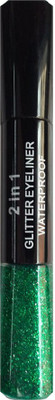 

Gabbu Super 2in1 glitter liner 10 ml(black, green)