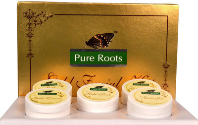 

Pure Roots Gold Facial Kit 100gm 100 g