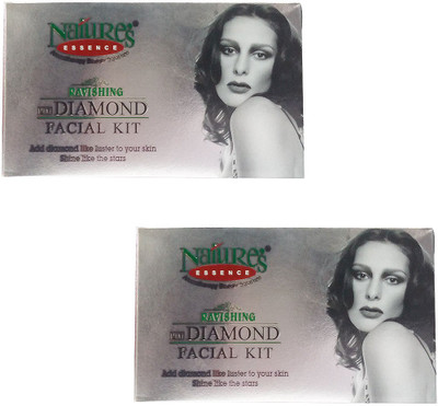 

Nature's Essence Ravishing Mini Diamond Facial Kit (Pack Of 2) 34 g(Set of 2)