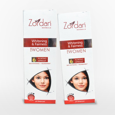 

ZORDAN WHITENING & FAIRNESS CREAM FOR WOMEN (50G*2)(50 g)