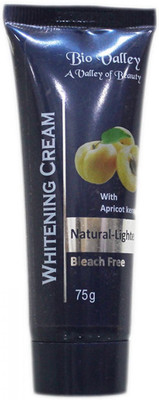 

Biovalley Whitening Cream with Apricot Natural Whitening Bleach Free pack of 2(75 ml)