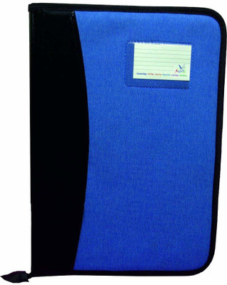 

MagPie Faux Leather B4 Executive File Folder Double Colour (Blue)(Set Of 1, Multicolor)