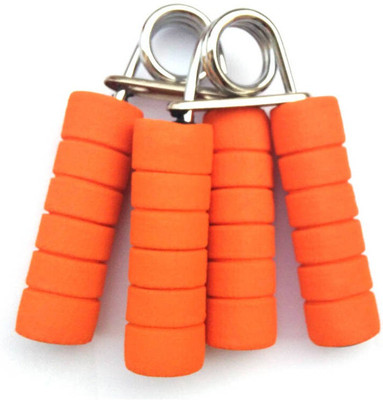 

GOCART 2 Pcs Single Color Hand Strengthener Non-Slip Hand Grips Hand Exercisers Increasing Wrist Forearm and Finger Strength Hand Grip/Fitness Grip(Orange)