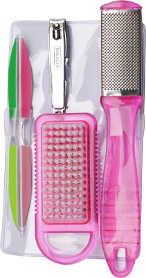 

Panache Foot Care Set, Spa Pedicure Kit, For Beautiful Feet,(Pack of 4), In Reusable Pouch, Beauty Tools & Accessories, Foot Care.