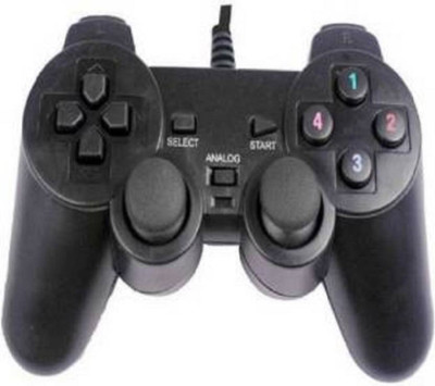 

CRETO 7468-2V USB WITH 2 WAY VIBRATION / SHOCK FUNCTION GAMEPAD (BLACK) Gamepad (Black, For PC) USB Gamepad(Black, For PC)