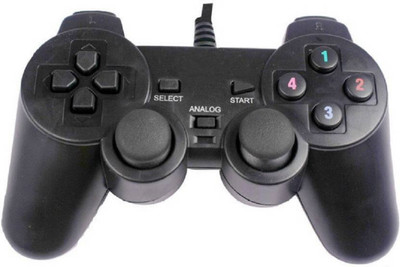 

CRETO 7468 Joystick (Black, For PC) USB Gamepad Gamepad (Black, For PC) USB Gamepad(Black, For PC)