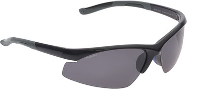 

Vast UV Protected Unisex (PoloBPS_15000_BLACK|60|Grey Lens)... Sports Goggles(Black)