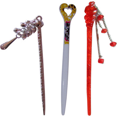 

FTTP Combo of Multi Color Juda Sticks Bun Stick(Multicolor)