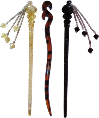 

GD Combo of Multi Color Juda Sticks Bun Stick(Multicolor)