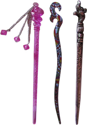 

gluttony Combo of Multi Color Juda Sticks Bun Stick(Multicolor)
