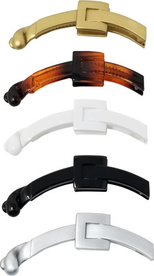 

Evolution Banana Clips Square Dark Romance Colors, Large size (Pack of 5) Banana Clip(Multicolor)