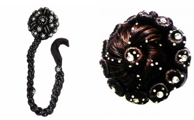 

Tahiro Black Juda Choti & Black Juda Extension Hair Extension