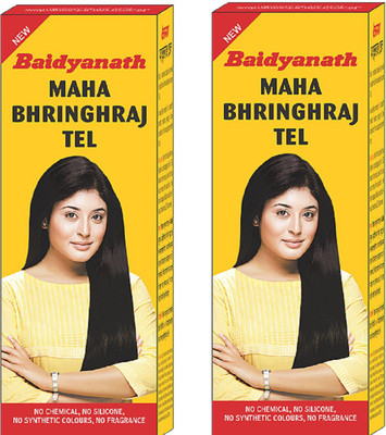 

Baidyanath Mahabhringraj Oil 50ml (pack of 02) Hair Oil(100 ml)