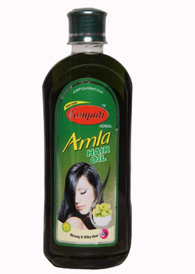 

GANPATI HERBAL Pure Amla For Strong & Silky Hair Oil(500 ml)