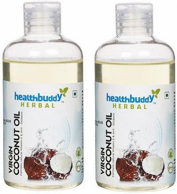 

Healthbuddy Herbal Virgin Coconut Pack of 2 Hair Oil(400 ml)