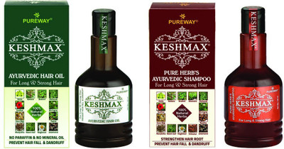 

KESHMAX Ayurvedic Oil and Shampoo Hair Oil(240 ml)