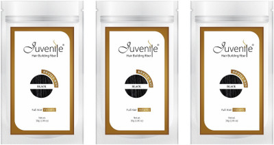 

Juvenile Hair Building Fiber Refill Bag Pack Of Three Black(90 g)
