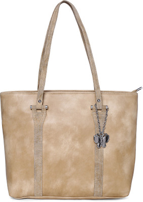 

Butterflies Hand-held Bag(Beige)