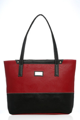 

Noble Designs Hand-held Bag(Black, Maroon)