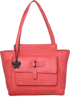

Butterflies Hand-held Bag(Pink)