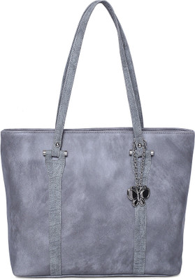 

Butterflies Hand-held Bag(Grey)