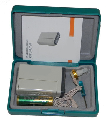 

3S Pocket Model 238 hearing mild to moderate loss Elderly Best Choice with ADJUSTER In the Ear Pocket Model Hearing Aid(Brawn)