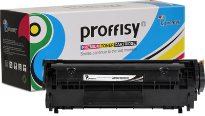 

proffisy 12A for HP Q2612A Toner Cartridge Compatible HP Laserjet 1010,1012,1015,1018,1020,1020 Plus,1022,3015,3020,3030,3050,3050Z,3052,3055 Single Color Ink Toner(Black)