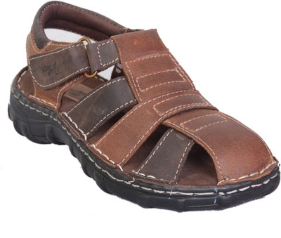 

Mardi Gras Boys Velcro Sports Sandals(Brown, Teak+brown