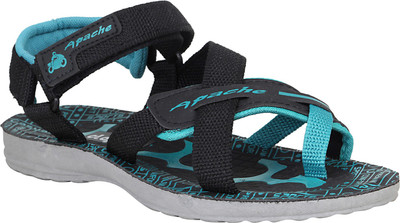 

Claptrap Boys Velcro Sports Sandals(Black