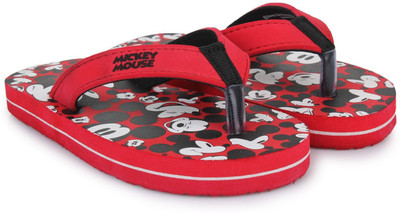 

Disney Boys Slip On Slipper Flip Flop(Red