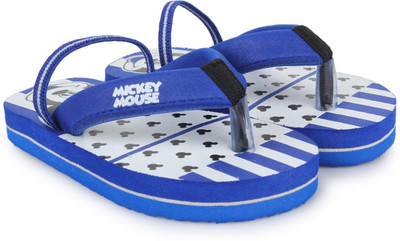 

Mickey Boys Slip On Slipper Flip Flop(Blue