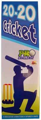 

Ekta Plastic Cricket Set Junior - For 5+ Yr. Kids Cricket Kit