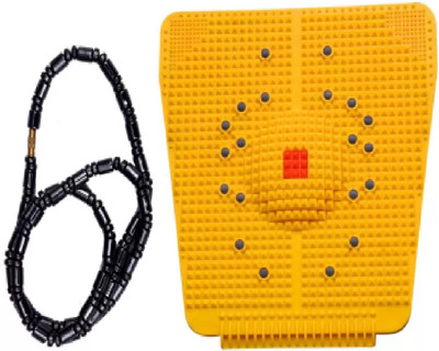 

VIVAAN Acupressure foot mat for stress and pain relief + Magantic chain Gym & Fitness Kit