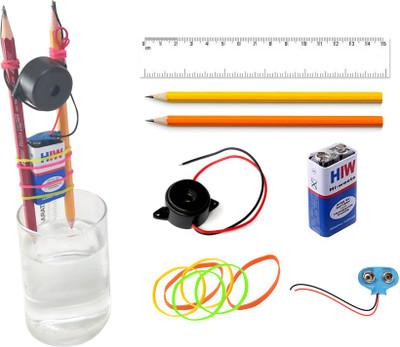 

Kit4Curious Water level alarm Complete kit with instruction manual(Multicolor)