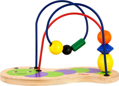 

Eduedge Caterpillar Maze Chase• Printed on high qaulity ply wood with safe inks for children. • Smooth edges and corners .One piece of wire maze.Age Group 3 Years +(Multicolor)