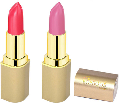 

Bonjour Paris Creamy Matte Lipsticks D15(pink, light pink, 8 g)