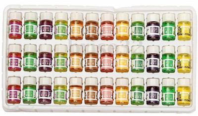 

Iktu 36 bottles Beauty Aromatherapy Top 12 Essential Oils 100% Pure & Therapeutic grade - Soap Making , Diffuser , Air Freshness - Gift Set(3 ml)