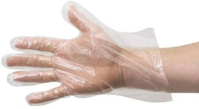 

Gurukripaind Plastic Gloves Disposable (100pcs) 11"x 12" Polyisoprene Surgical Gloves(Pack of 1)