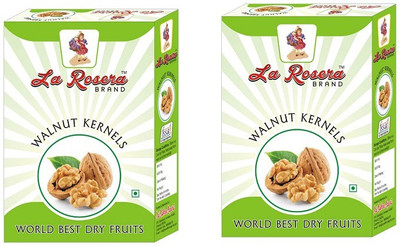 

La Rosera walnuts quarter 250 g x pack of 2 Walnuts(500 g, Vacuum Pack)