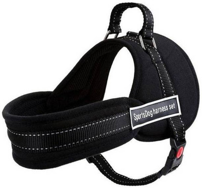 

Sobo Dog Harness Set () Dog Standard Harness(, Black