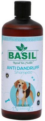 

Goofy Tails Conditioning Goofy Tails Basil Anti Dandruff Dog Shampoo, 500 ml Dog Shampoo(500 ml)