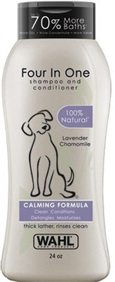 

Wahl Lavender Chamomile Anti-dandruff, Anti-itching Four In One Dog Shampoo(709 ml)