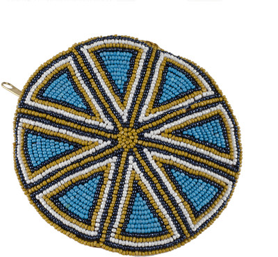 

VASA Embellished across body kids coin purse (Wheel) Coin Purse(Multicolor)