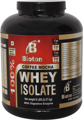

Bioton 5 LBS 100% Isolate Whey Protein(2270 g, Coffee Mocha)